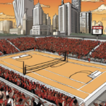 Texas vs. Nebraska Volleyball: Decade‑Long Rivalry Returns to Las Vegas — AI-generated editorial illustration