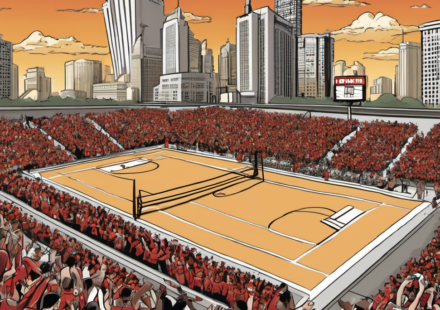 Texas vs. Nebraska Volleyball: Decade‑Long Rivalry Returns to Las Vegas — AI-generated editorial illustration