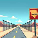 US Suspends Travel to Mexicali Amid Threat from Los Rusos — AI-generated editorial illustration