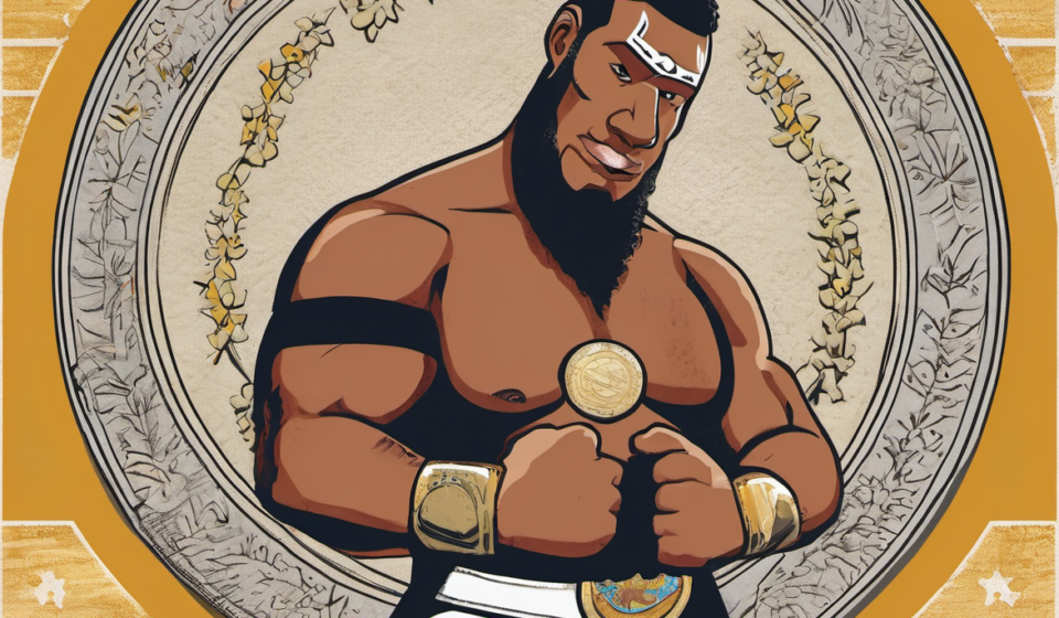 WWE Secures Trademark for Zilla Fatu’s Ring Name — AI-generated editorial illustration