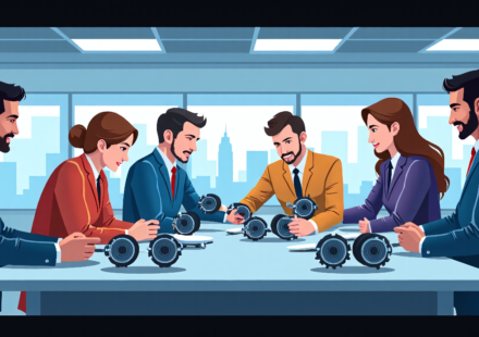 AI Drives a Surge in Blue‑Collar Jobs Across America — AI-generated editorial illustration