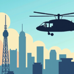 Marine One Faces Second Communication Glitch With ATC — AI-generated editorial illustration