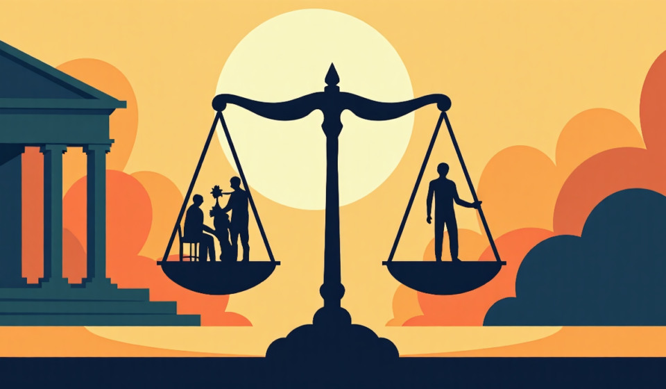 FBI Lowers Background‑Check Standards on Past Prostitution — AI-generated editorial illustration
