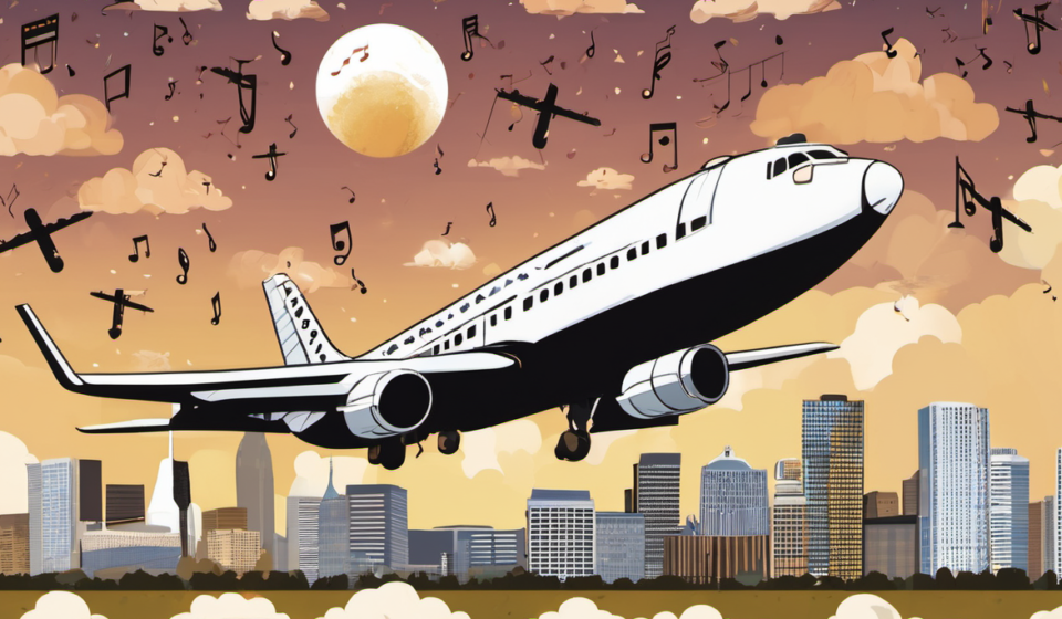 Nashville Airport May Be Renamed After Dolly Parton, Gov. Announces — AI-generated editorial illustration