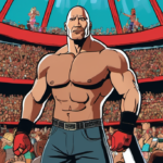 The Rock Promises Red‑Carpet Return to WrestleMania — AI-generated editorial illustration