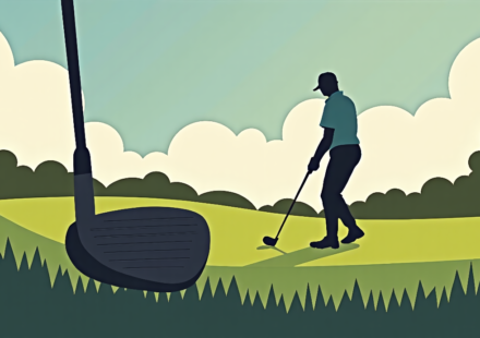 Callaway and Good Good Golf Face Backlash Over Violent Ad — AI-generated editorial illustration