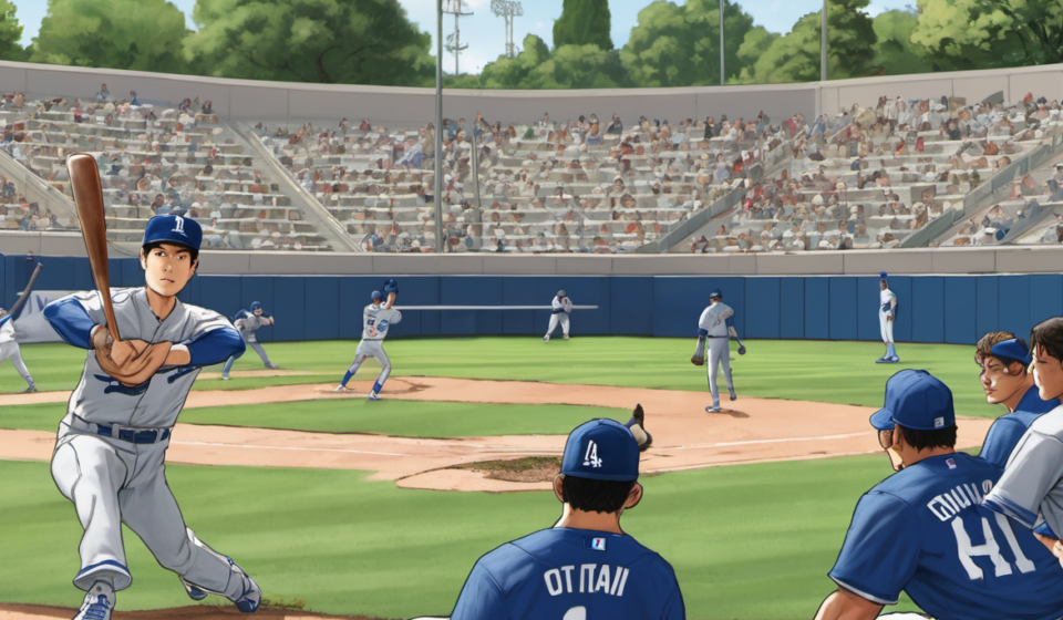 Shohei Ohtani’s Bullpen Session Signals Mound Return — AI-generated editorial illustration