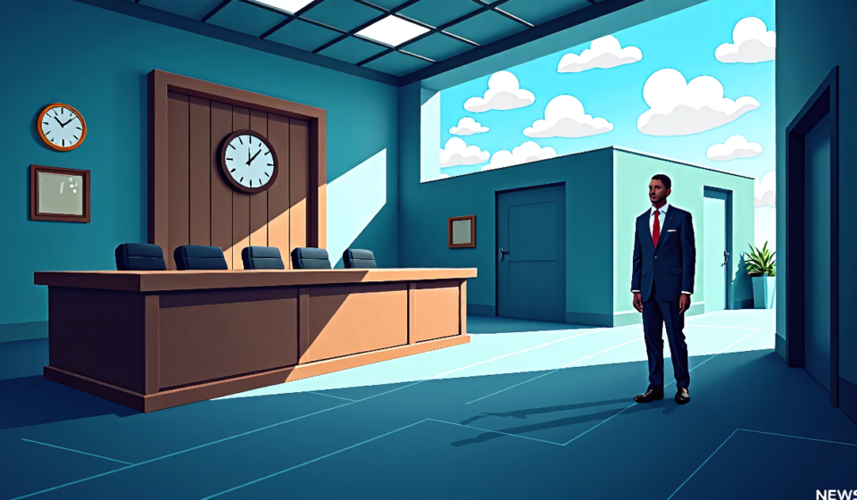 ICE Holds Milo Yiannopoulos as Jury Delays Verdict on Clancy Case — AI-generated editorial illustration