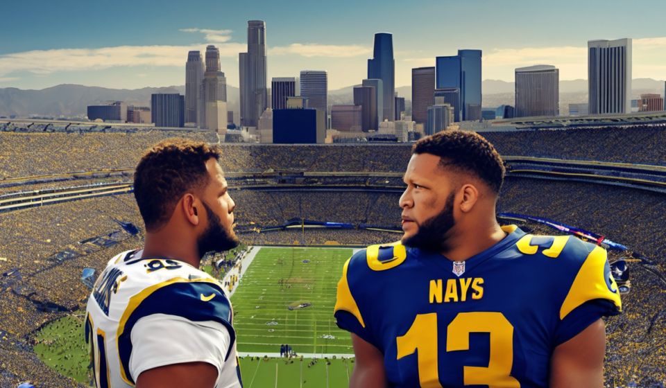 Sean McVay on Aaron Donald's Return to the Los Angeles Rams: 'We're Not There Yet' — AI-generated editorial illustration
