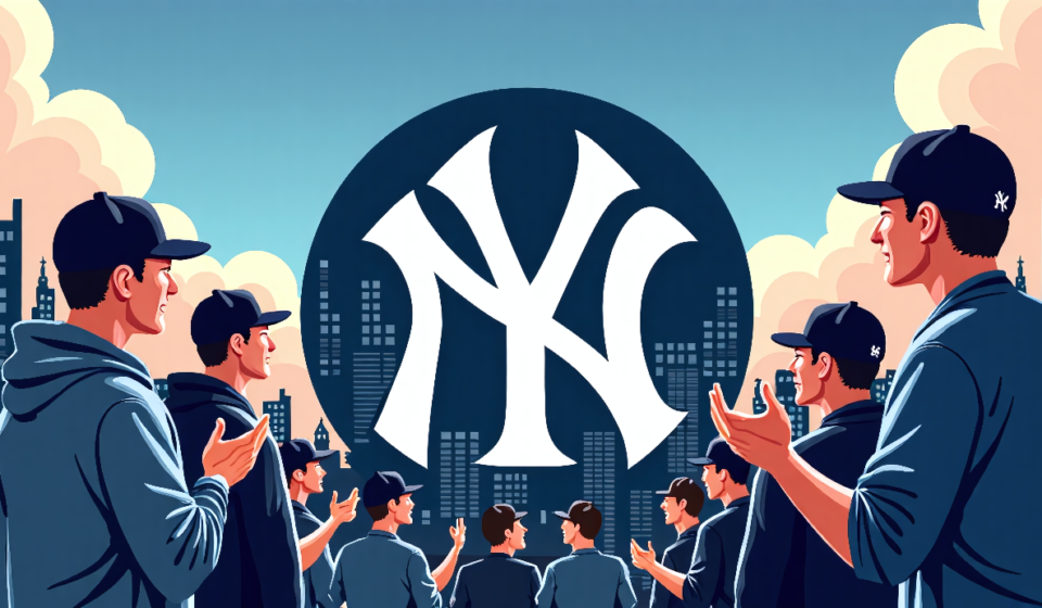 Yankees Secure Game 1 Victory in Crucial AL East Showdown — AI-generated editorial illustration
