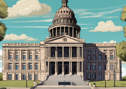 Texas Gov. Abbott Halts Funding for AI License‑Plate Cameras Amid Privacy Concerns — AI-generated editorial illustration