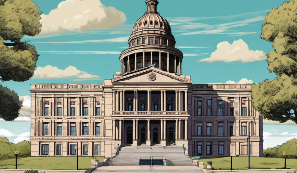 Texas Gov. Abbott Halts Funding for AI License‑Plate Cameras Amid Privacy Concerns — AI-generated editorial illustration