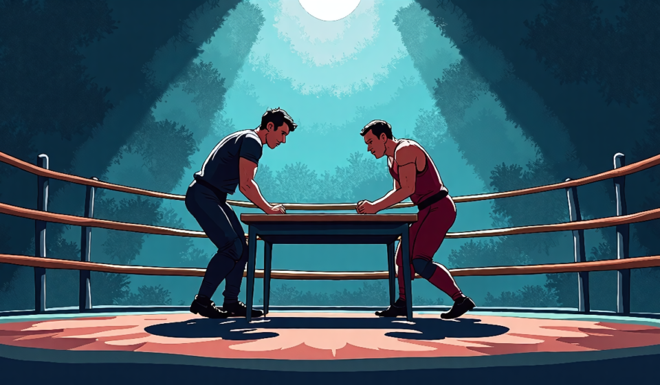 Mustafa Ali’s Injury Revealed: How the Punctured Lung Happened — AI-generated editorial illustration