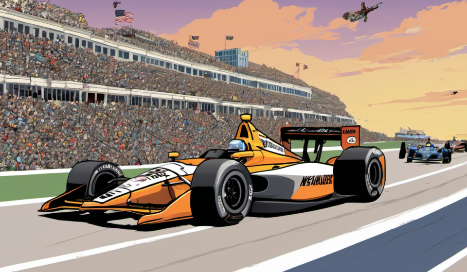 Josef Newgarden Favored to Win Milwaukee’s Snap‑on Makers & Fixers 250 — AI-generated editorial illustration