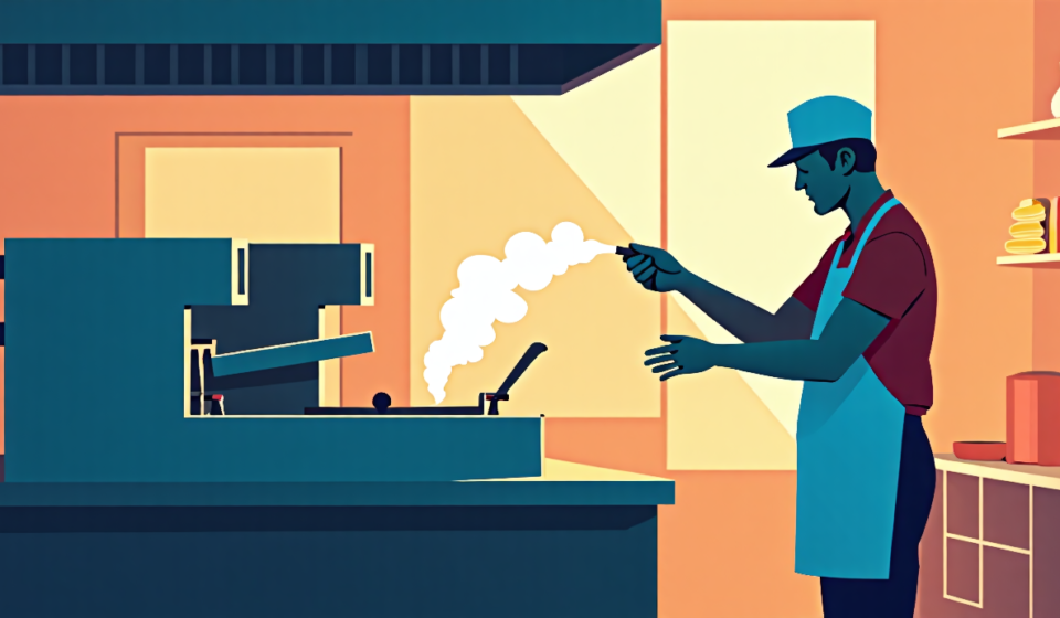 Panda Express Fryer Incident Sparks Safety Concerns — AI-generated editorial illustration