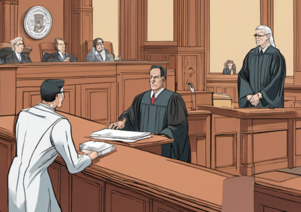 Andrew Tate’s Girlfriend Clarifies Pregnancy Rumors Amid Sex‑Trafficking Trial — AI-generated editorial illustration