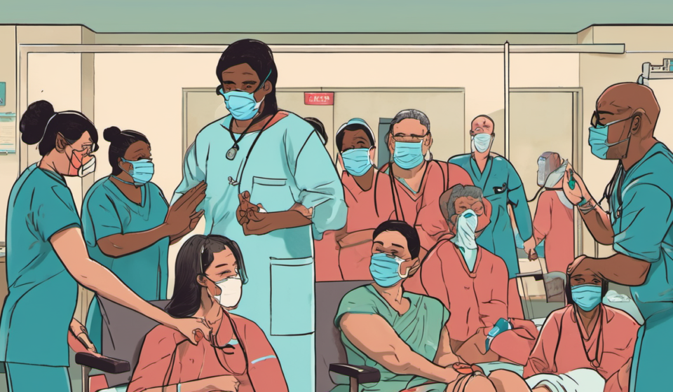 Slick’s ICU Update: WWE Legend Shares Recovery After Heart Surgery — AI-generated editorial illustration