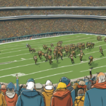 Week 0 College Football Preview: Top 5 Games to Watch in Dublin and on FOX — AI-generated editorial illustration