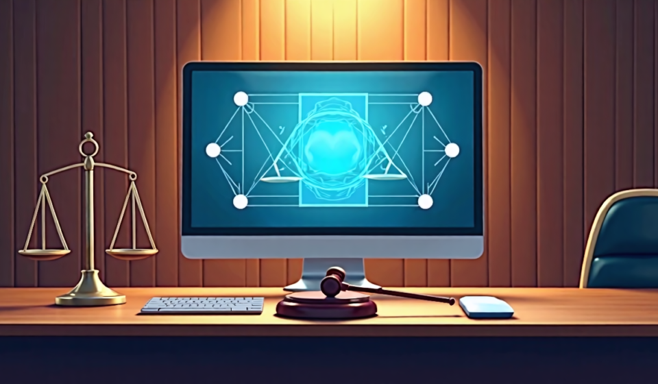 Appeals Court Cites Supreme Court to Protect AI‑Generated Child Abuse Material — AI-generated editorial illustration