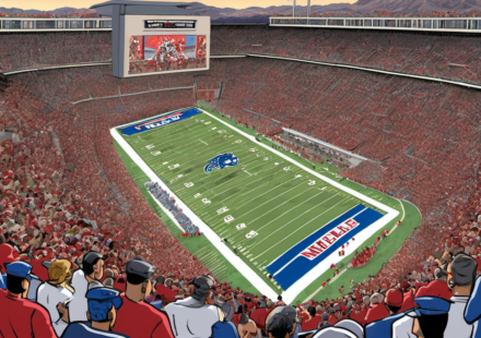 Memphis vs. UNLV: Where to Watch the Saturday Night Showdown — AI-generated editorial illustration