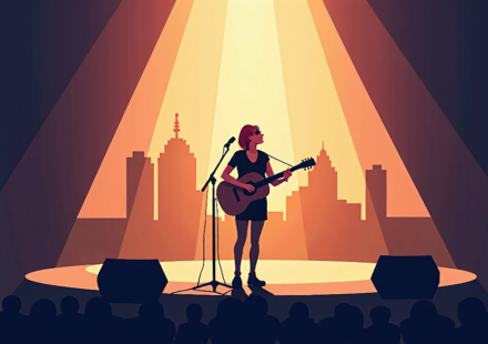 Maggie Rose Delivers Soulful 'Red Shoes' in Saturday Sessions — AI-generated editorial illustration