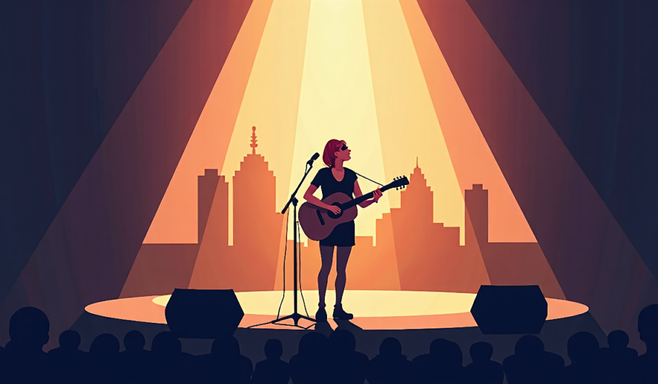 Maggie Rose Delivers Soulful 'Red Shoes' in Saturday Sessions — AI-generated editorial illustration