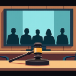 Judge Jackie Glass, Former ‘Swift Justice’ Host, Dies at 70 — AI-generated editorial illustration