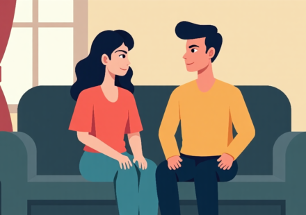 When Quiet Quitting Signals Emotional Check‑Out in Marriage — AI-generated editorial illustration