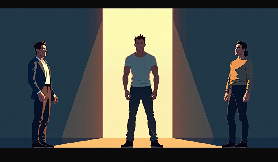 Johnny Gargano’s Comeback Moment Shakes WWE SmackDown in Cleveland — AI-generated editorial illustration