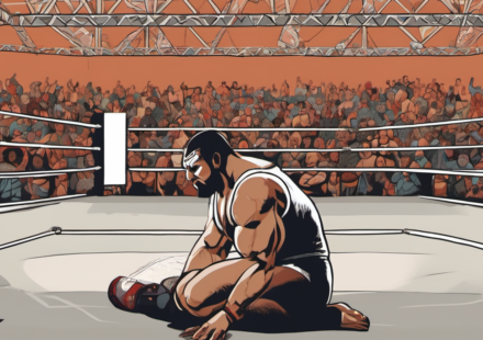Zach Gowen Rejects Dark Side of the Ring, Demands Redemption Focus — AI-generated editorial illustration