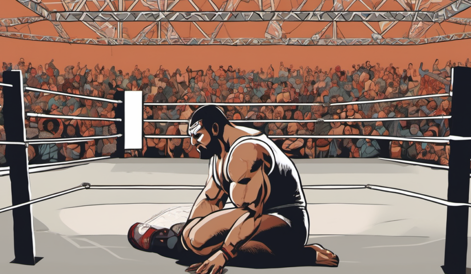 Zach Gowen Rejects Dark Side of the Ring, Demands Redemption Focus — AI-generated editorial illustration