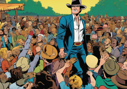 Tim McGraw’s Onstage Slip at Riverbend Music Center Sparks Viral Video — AI-generated editorial illustration