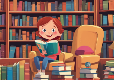 Dolly Parton’s Imagination Library Brings Books to Thousands of Kids — AI-generated editorial illustration