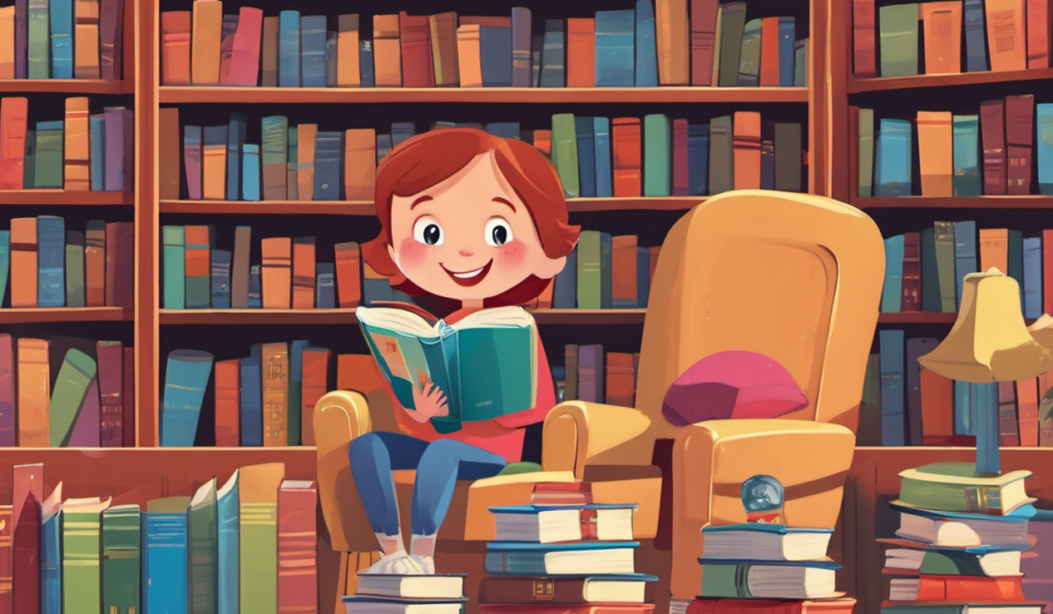 Dolly Parton’s Imagination Library Brings Books to Thousands of Kids — AI-generated editorial illustration