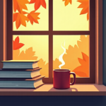 Fall’s Hottest Reads: What’s Hot on Amazon’s Book List — AI-generated editorial illustration