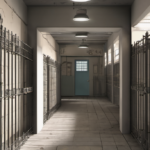 UK Prisons Face Surge in Forced Conversions by Muslim Gangs — AI-generated editorial illustration