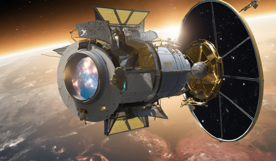 Roman Space Telescope Set to Capture 300‑Megapixel Views of the Cosmos — AI-generated editorial illustration