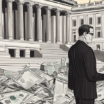 House Candidate’s Late Disclosure Uncovers Soros‑Linked Payments — AI-generated editorial illustration