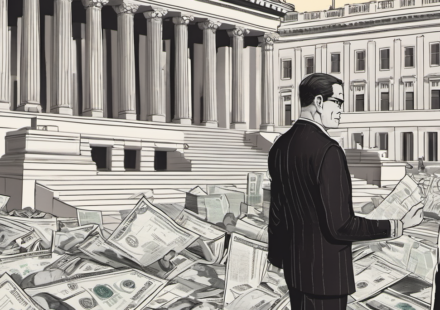 House Candidate’s Late Disclosure Uncovers Soros‑Linked Payments — AI-generated editorial illustration