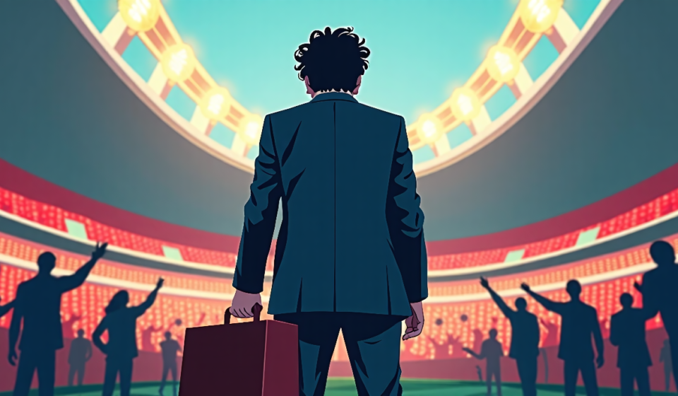 Mick Foley Urges UK Fans for Help Before AEW All In — AI-generated editorial illustration