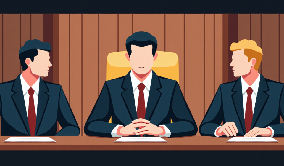 Clayton Echard’s Accuser Pleads Guilty in Fake Twins Fraud — AI-generated editorial illustration