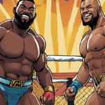 Kofi and Austin Creed Set for AEW All In: London – WWE Stars Move on — AI-generated editorial illustration