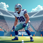 Cowboys Add Veteran Protection with Broderick Jones Acquisition — AI-generated editorial illustration