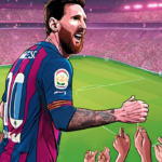 Messi’s Four‑Goal Masterclass Propels Inter Miami to 7‑1 Victory — AI-generated editorial illustration