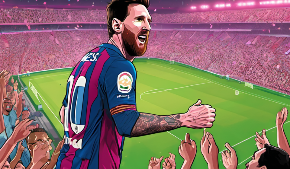 Messi’s Four‑Goal Masterclass Propels Inter Miami to 7‑1 Victory — AI-generated editorial illustration
