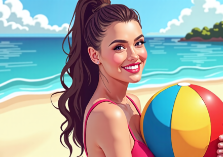 Erika Eleniak Earns $10 K/Week on OnlyFans, Fans Watch Closely — AI-generated editorial illustration