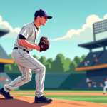 Yankees Rookie Shortstop Lombard Leaves Game with Knee Discomfort — AI-generated editorial illustration