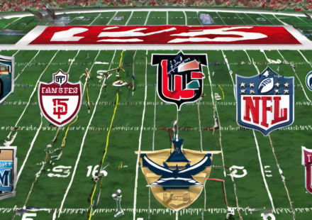From the Periphery to the Podium: College Football Teams That Defied Preseason Rankings — AI-generated editorial illustration