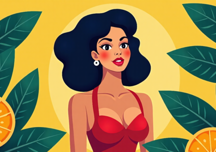 Carmen Electra’s Fruit‑Flecked Photo Shoot Sparks Weekend Buzz — AI-generated editorial illustration
