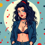 Bebe Rexha Celebrates 37th Birthday with Hot Shots and New Music — AI-generated editorial illustration